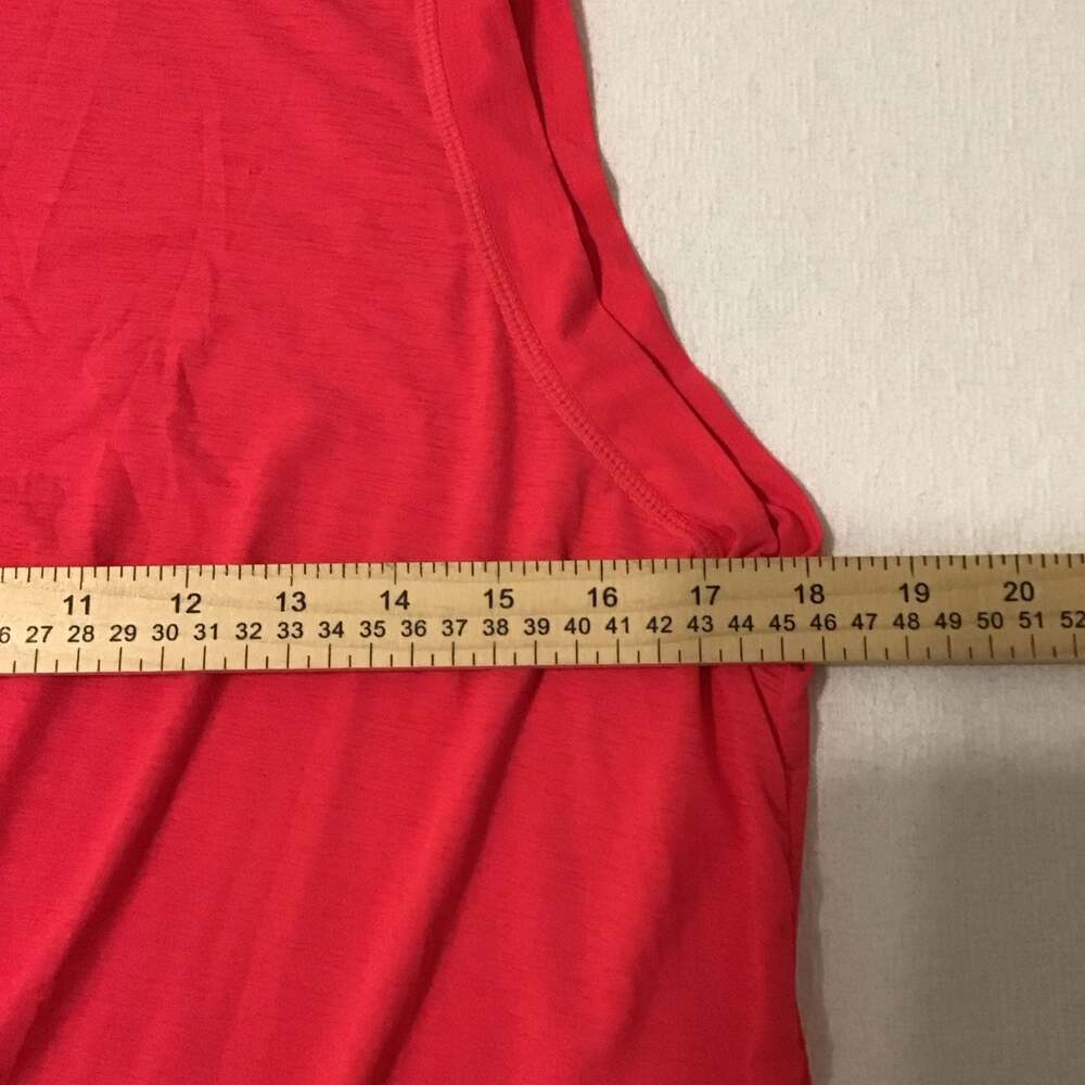 Free People Movement Tempo Tunic Ruched Side Tank Top Electric Sunset Size M - Picture 5 of 11